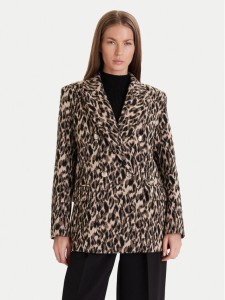 Maryley Marynarka 25IB112/36BE Beżowy Regular Fit