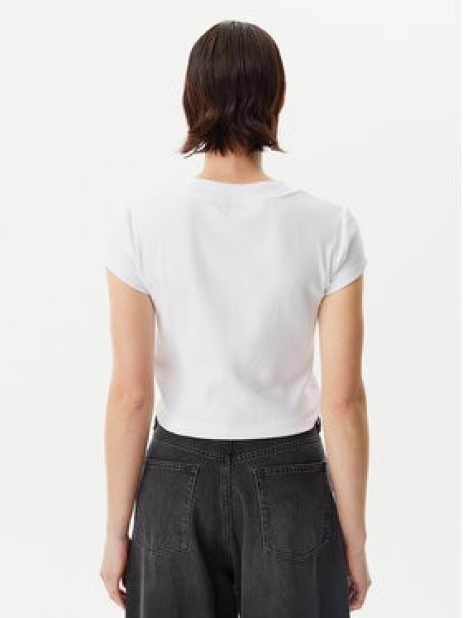 Calvin Klein Jeans T-Shirt LV047AB802 Biały Regular Fit