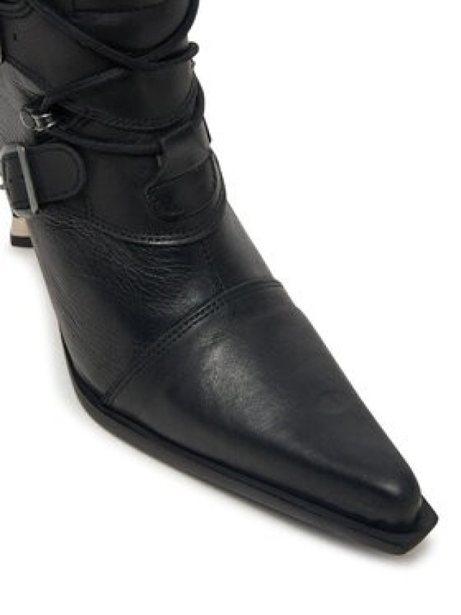 NEW ROCK Botki M-9373-S2 Czarny