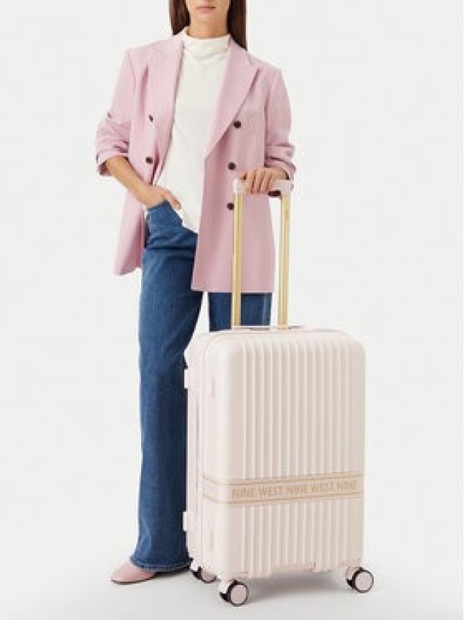 Nine West Walizka średnia CEO-NW-M-003-10 Różowy jasny
