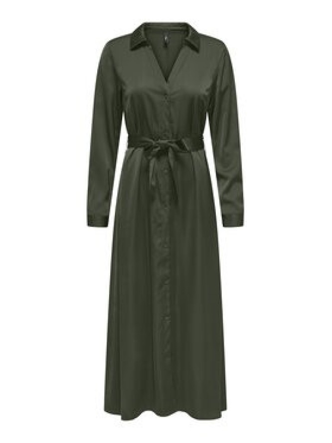 ONLY Sukienka koszulowa Mika 15361725 Zielony Regular Fit