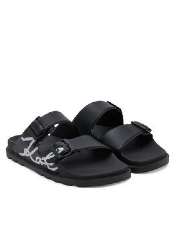 KARL LAGERFELD Klapki Kondo Tred KL80972 Czarny