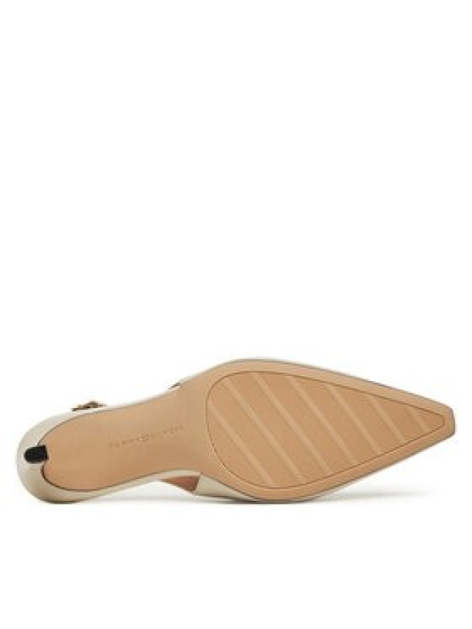 Tommy Hilfiger Szpilki Squared Toe FW0FW08636 Beżowy