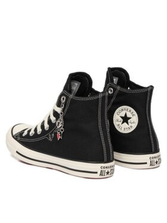 Converse Trampki Chuck Taylor All Star Hearts A19056C Czarny
