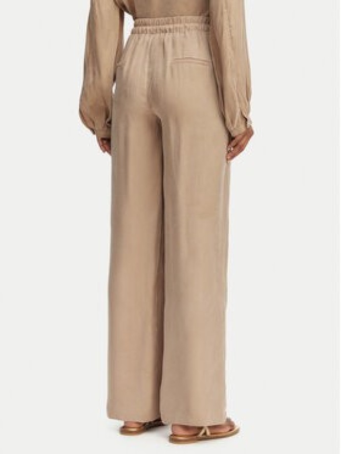 Guess Spodnie materiałowe W6GB07 W1781 Beżowy Regular Fit