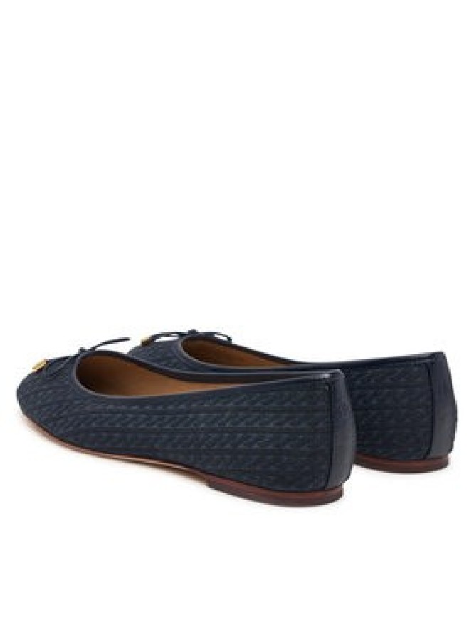 LAUREN RALPH LAUREN Baleriny 802P18430002 Granatowy