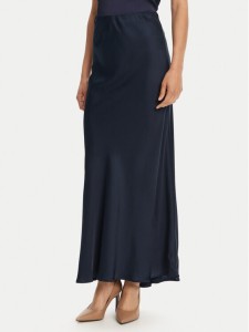 ViCOLO Spódnica maxi TD0472 Granatowy Slim Fit