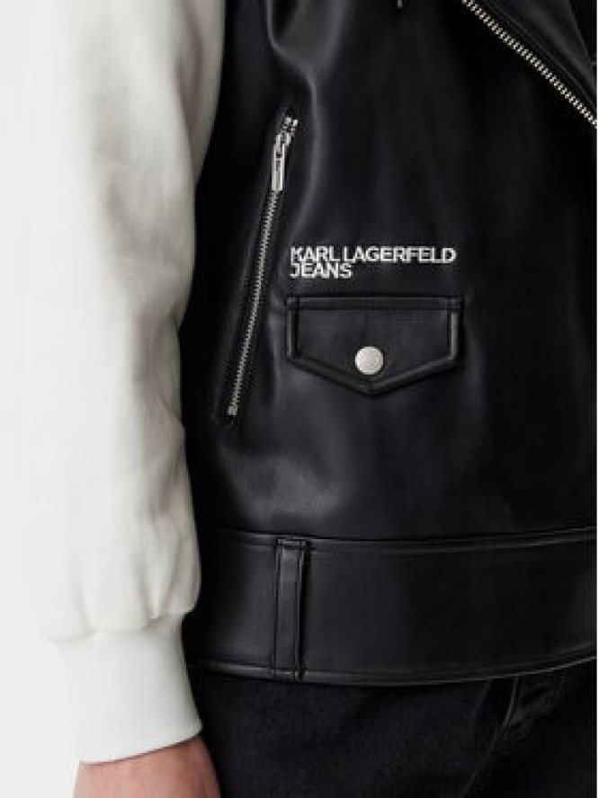 Karl Lagerfeld Jeans Kurtka przejściowa A1W15012 Czarny Regular Fit