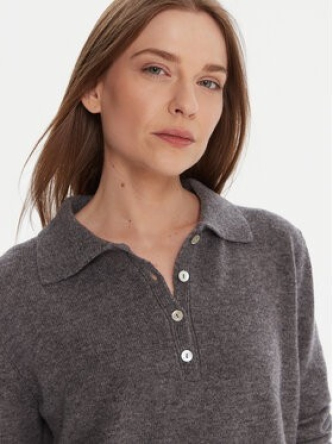 Kontatto Sweter 3M0977C Szary Regular Fit