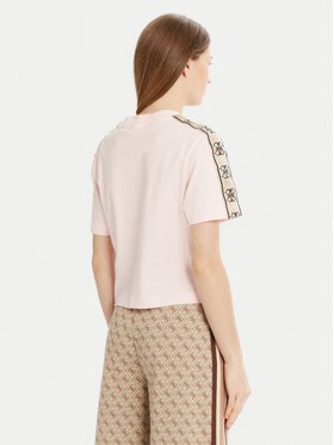 Guess T-Shirt 144851 Różowy Classic Fit