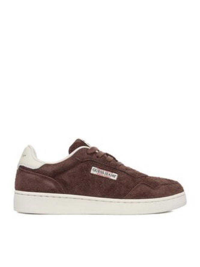 Guess Jeans Sneakersy EO-XL250041 Brązowy ciemny