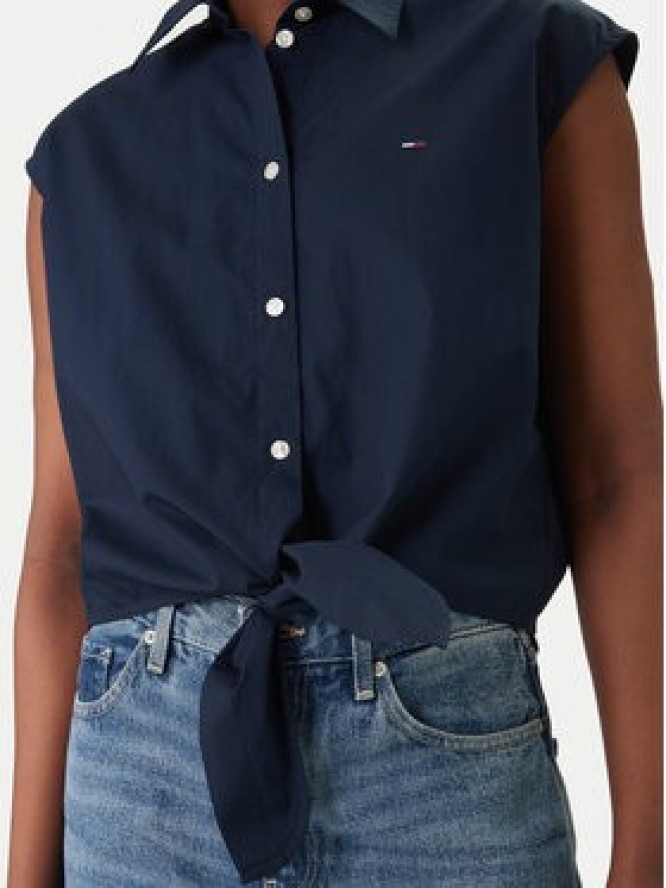 Tommy Jeans Koszula DW0DW22212 Granatowy Regular Fit