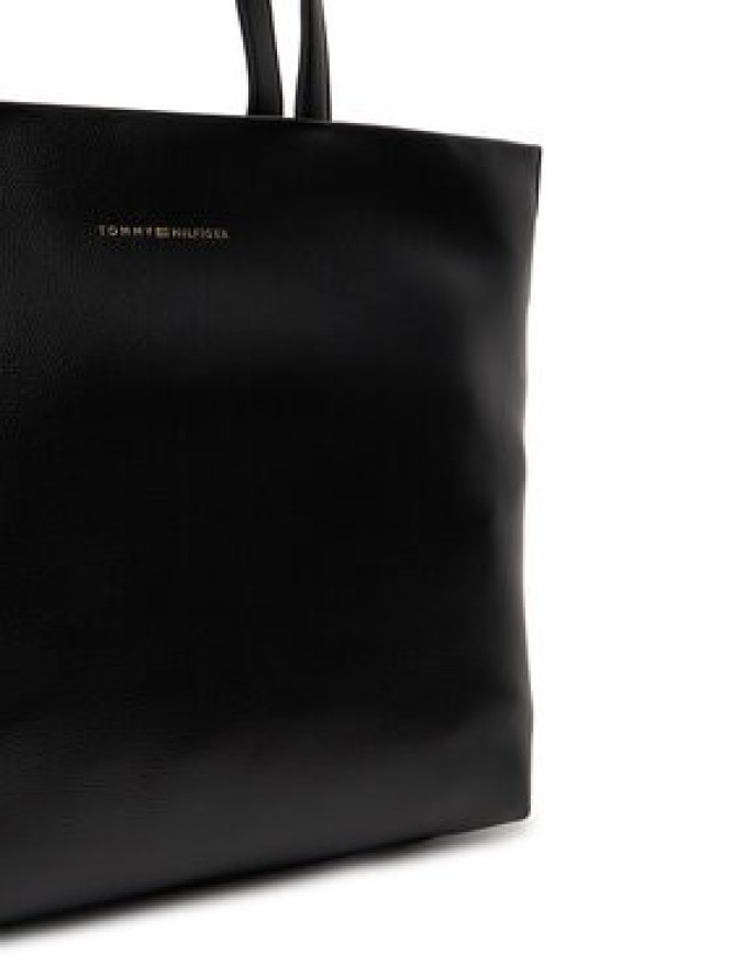 Tommy Hilfiger Torebka Th Logotape Tote AW0AW17693 Czarny