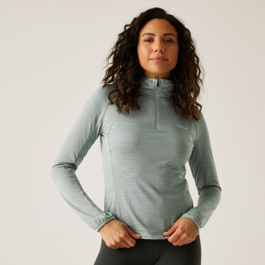 Yonder II Damski polar turystyczny z zamkiem błyskawicznym do połowy