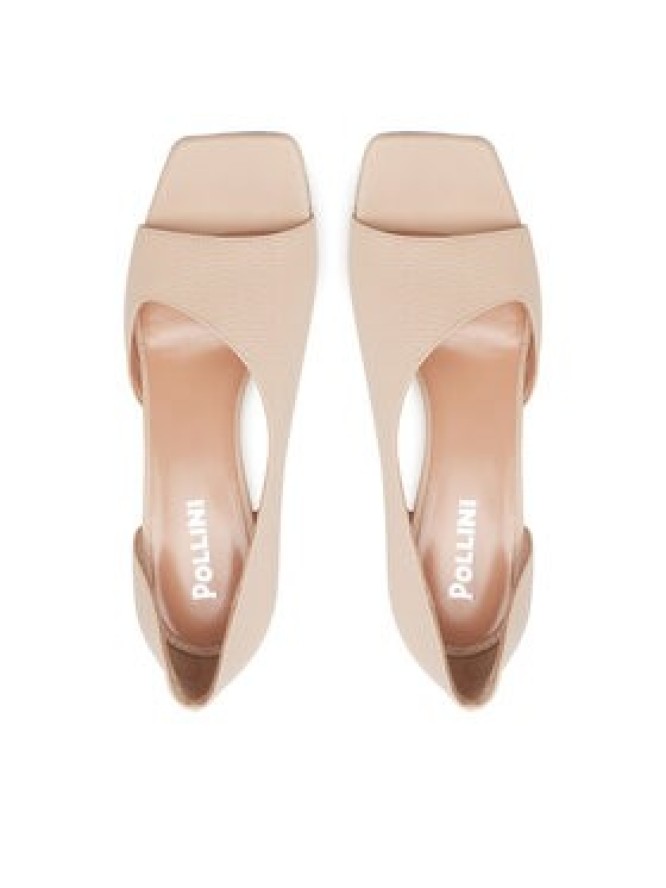 Pollini Sandały SA16207C1MTD0122 Beżowy