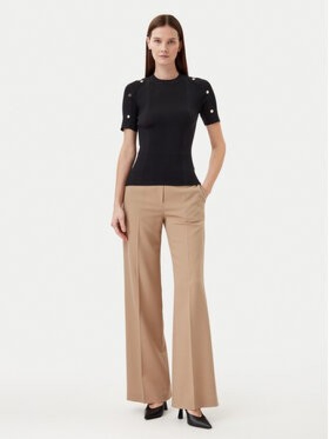 Motivi Sweter M5876000937N Czarny Slim Fit