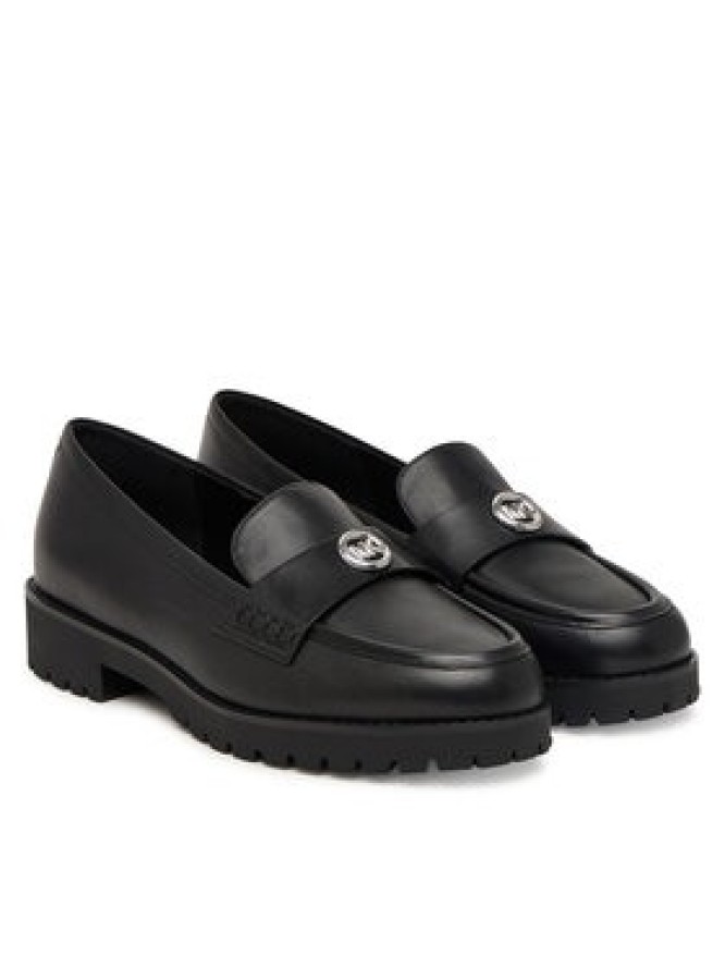 MICHAEL Michael Kors Loafersy Jaelyn Lug 40T6JLFP1L Czarny