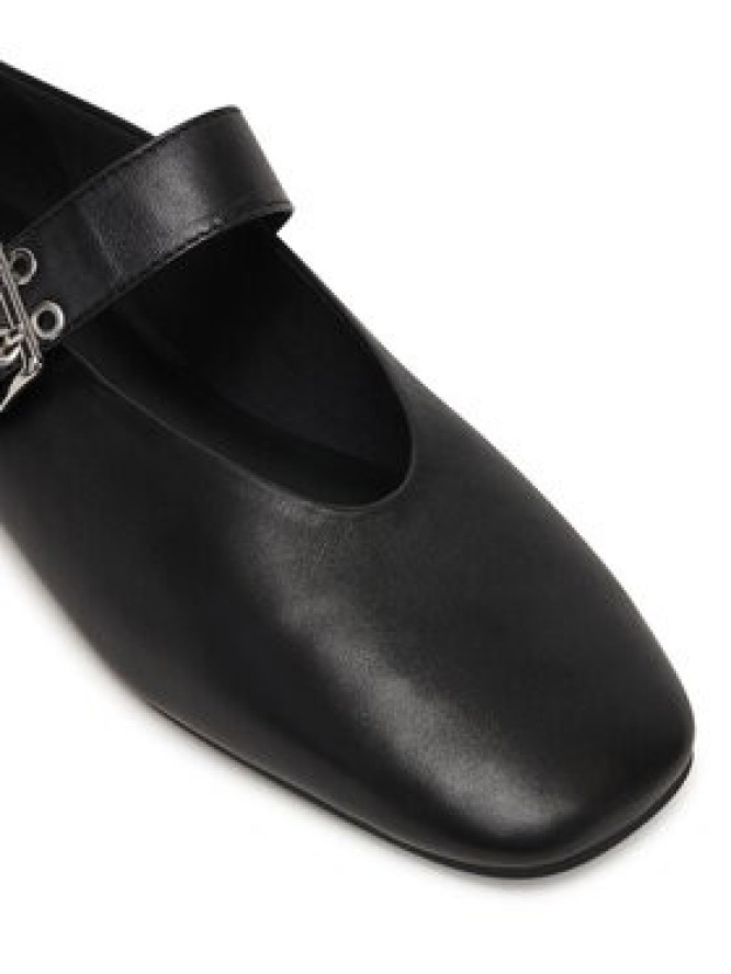 Tommy Jeans Baleriny Tjw Ballerina Buckle EN0EN03019 Czarny