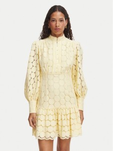 Bardot Sukienka koktajlowa Remy 58421DB7 Żółty jasny Regular Fit