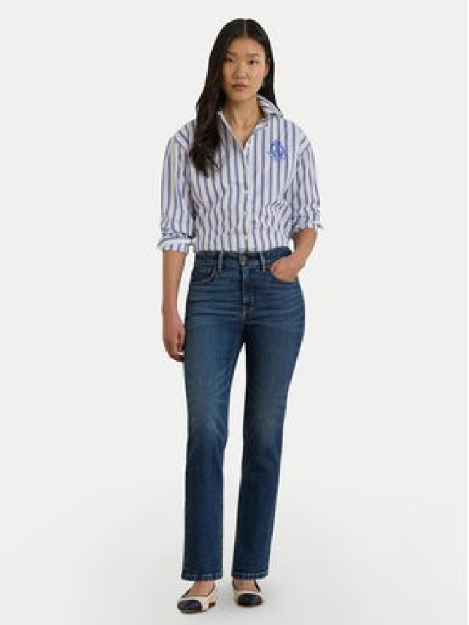 LAUREN RALPH LAUREN Koszula 200P08746001 Niebieski Relaxed Fit