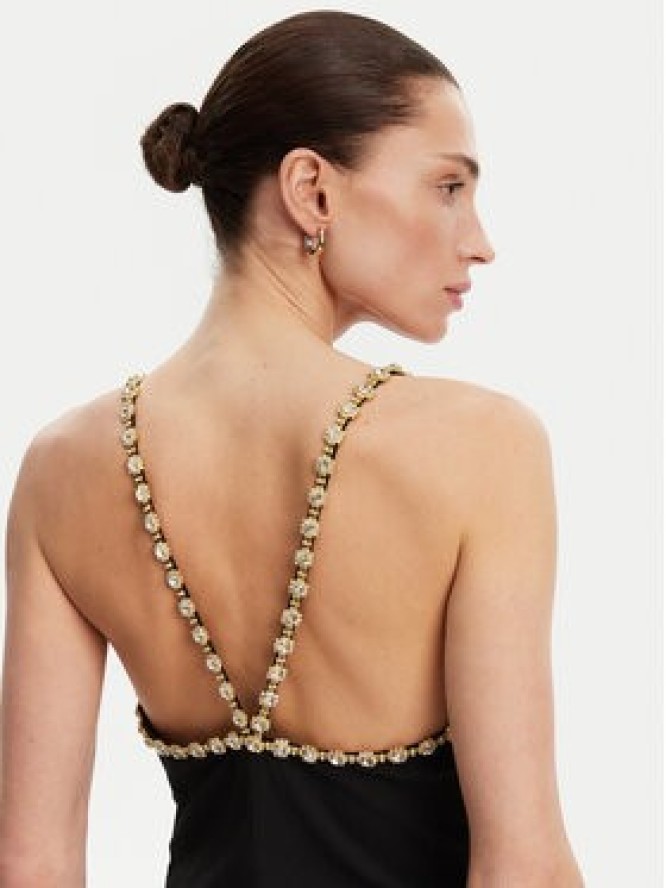 Silvian Heach Sukienka wieczorowa GPP25320VE Czarny Regular Fit