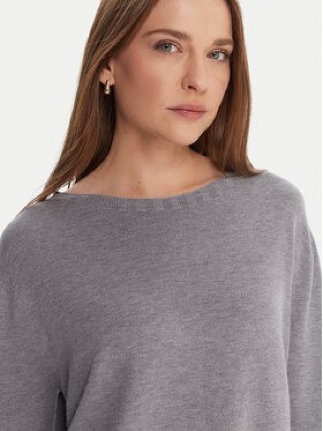 Kontatto Sweter 3M0808C Szary Relaxed Fit