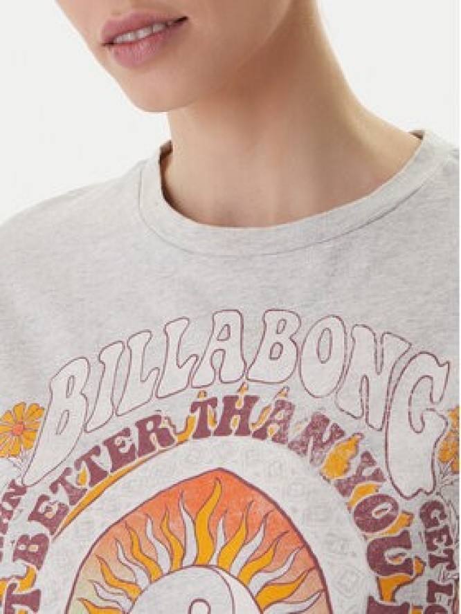 Billabong T-Shirt Surf Trip EBJZT00593 Szary Loose Fit