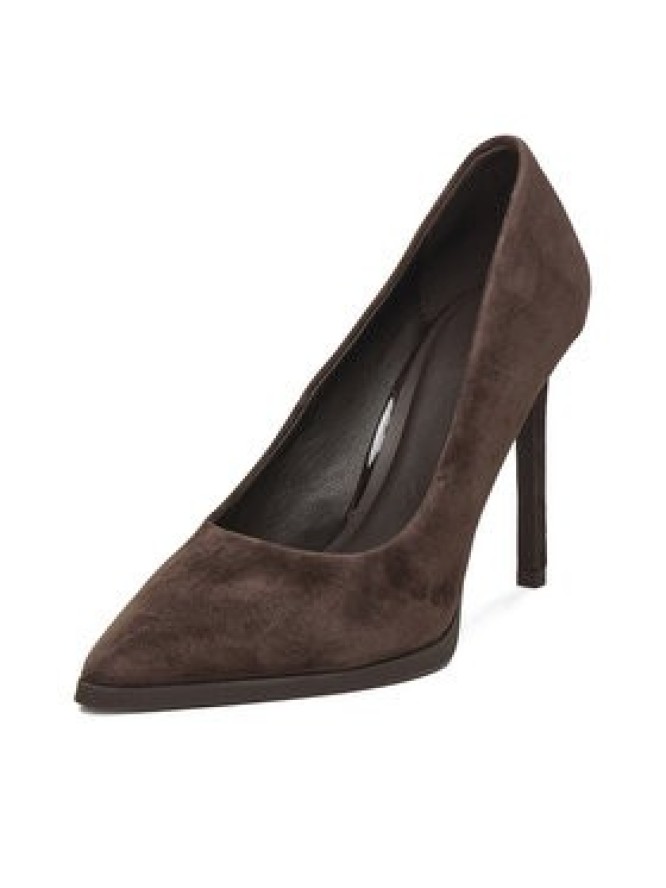 GINO ROSSI Szpilki EO-AZI-LT2472-1 Brązowy