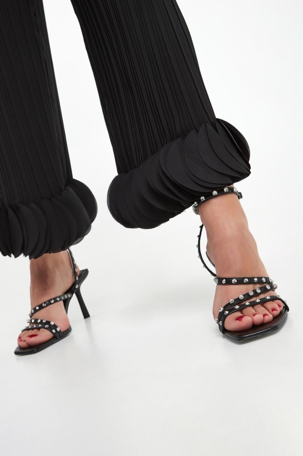 Spodnie damskie plisowane JOSEPH RIBKOFF