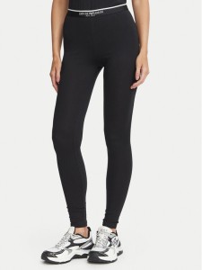 Emporio Armani Underwear Legginsy EW001901 AF27298 UC001 Czarny Slim Fit
