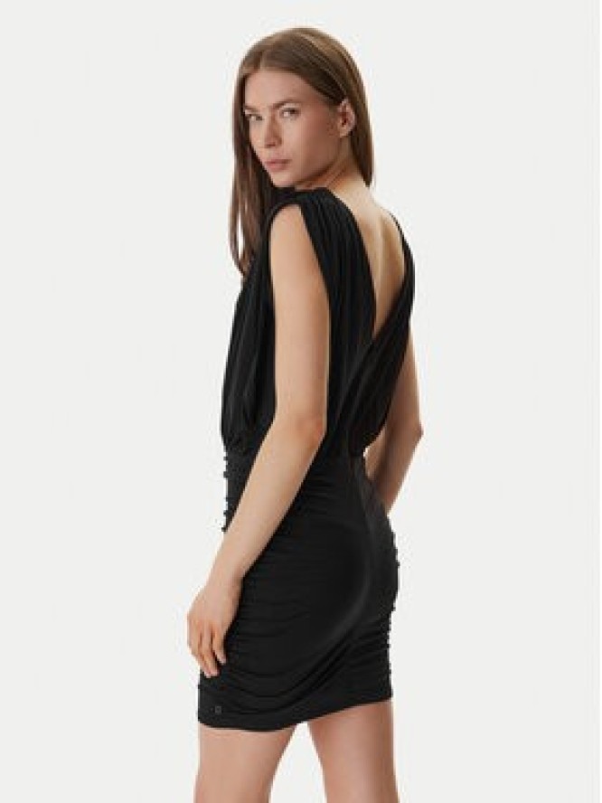 Guess Sukienka koktajlowa W6GK56 K3171 Czarny Regular Fit