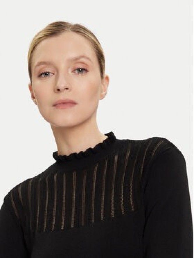 Morgan Sweter 252-MSNOWI Czarny Slim Fit