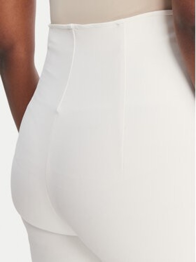 Elisabetta Franchi Spodnie materiałowe PA-158-61E2-V350 Biały Skinny Fit