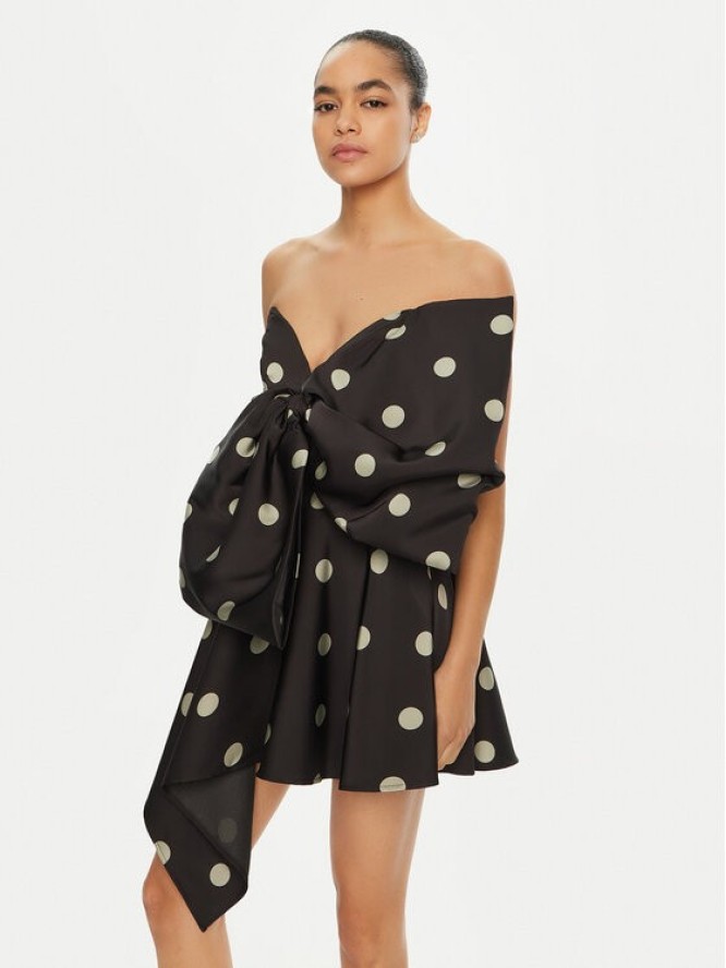 Bardot Sukienka koktajlowa 59557DB1 Czarny Regular Fit