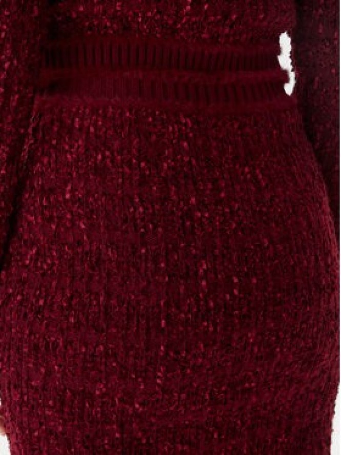 Guess Spódnica ołówkowa W5BD1X Z4090 Czerwony Slim Fit