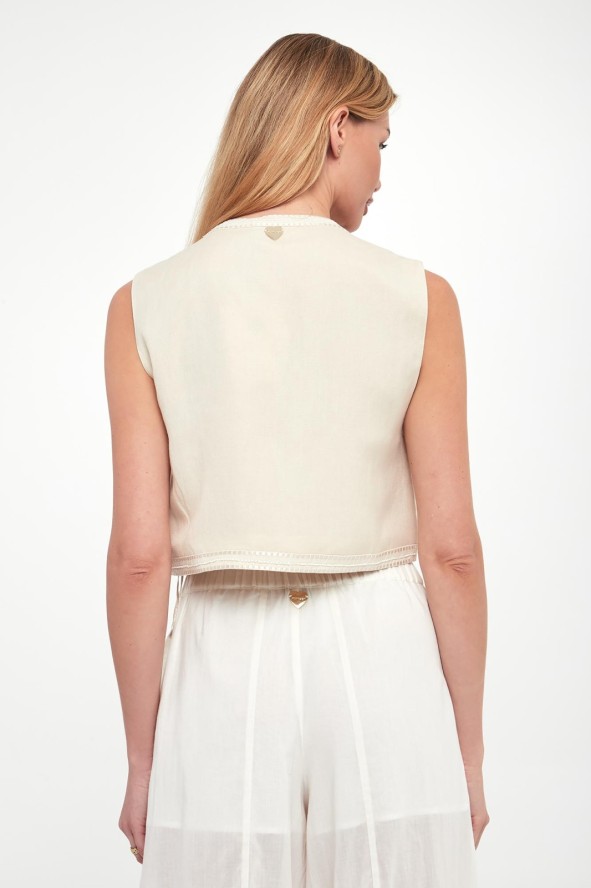 Kamizelka/top damski TWINSET U&B