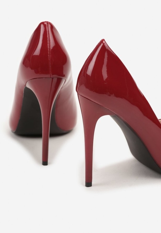 Bordowe Szpilki Arelde