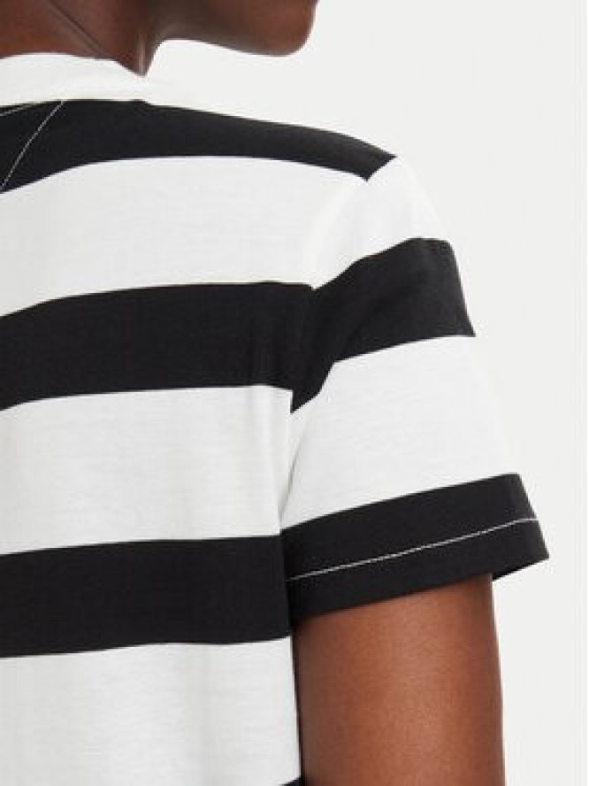 Tommy Jeans T-Shirt Flag DW0DW23801 Czarny Regular Fit