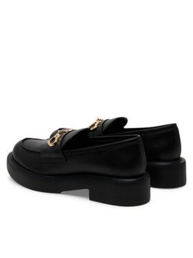 LOVE MOSCHINO Loafersy JA10394G1MIA0000 Czarny