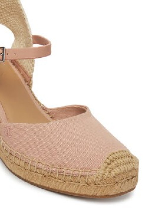 LAUREN RALPH LAUREN Espadryle Robby 802961836005 Różowy