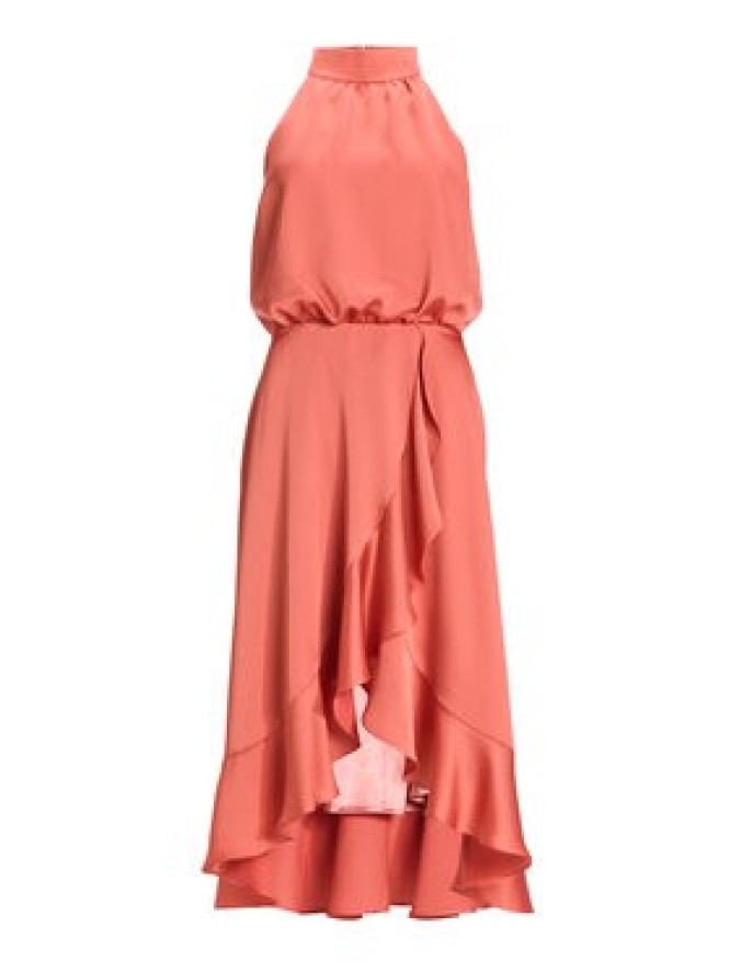 Swing Sukienka koktajlowa 5AH04500 Pomarańczowy Regular Fit