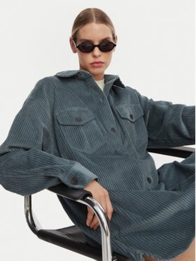 Billabong Sukienka koszulowa Winter Ocean EBJWD00149 Niebieski Boxy Fit