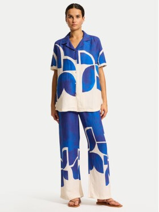 Seafolly Spodnie materiałowe 55456-PA Niebieski