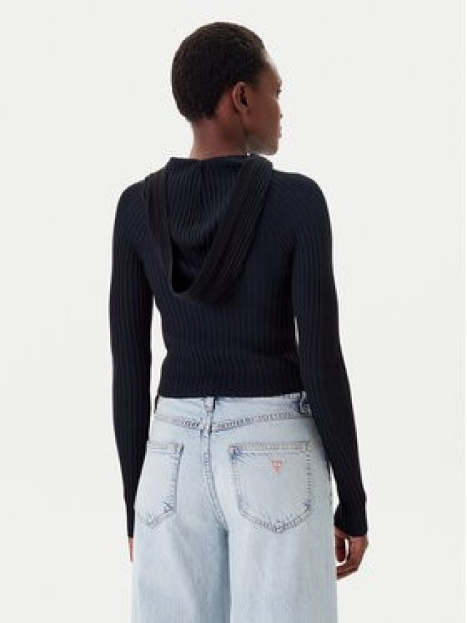 Tommy Jeans Kardigan DW0DW20974 Czarny Slim Fit