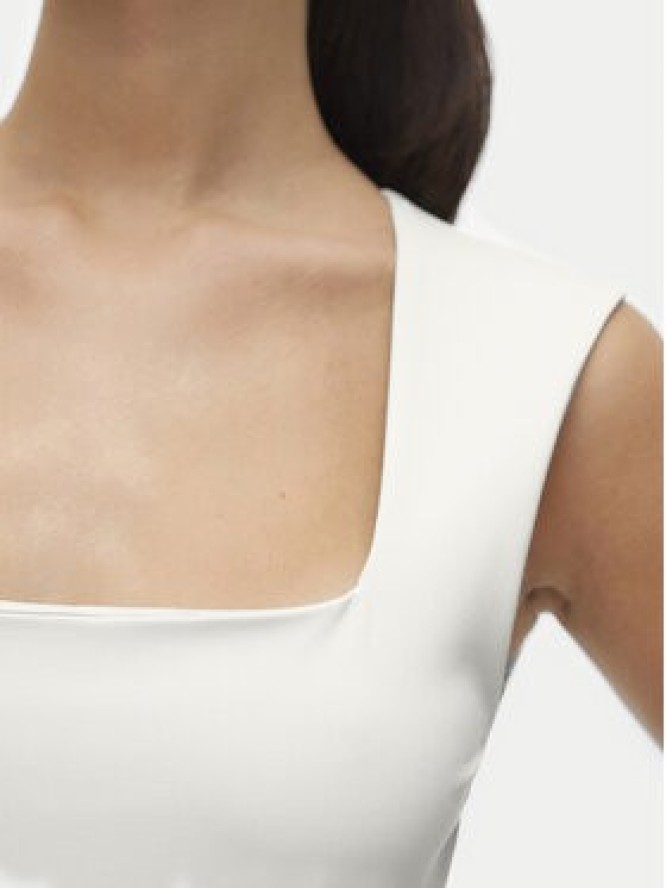 Vero Moda Top Million 10312751 Biały Slim Fit