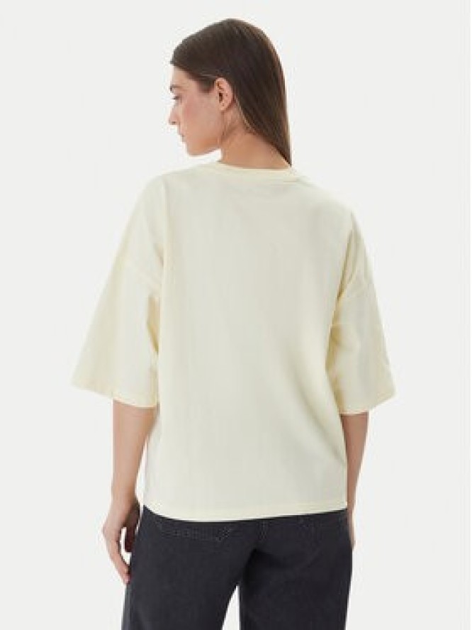 Calvin Klein Jeans T-Shirt LV047D204G Biały Oversize