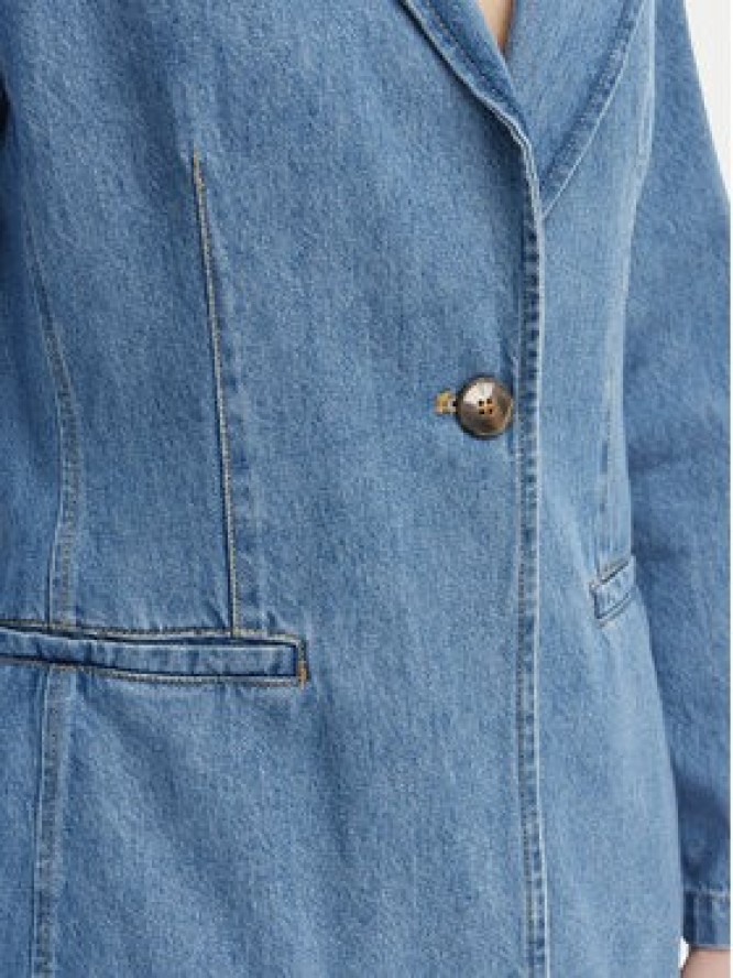 Marella Marynarka Teca 2615041021 Niebieski Regular Fit