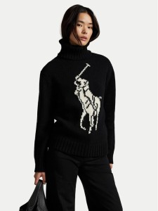 Polo Ralph Lauren Golf 211978329002 Czarny Relaxed Fit