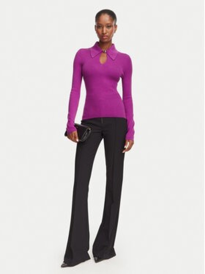 HUGO Sweter Sdropa 50562687 Różowy ciemny Slim Fit