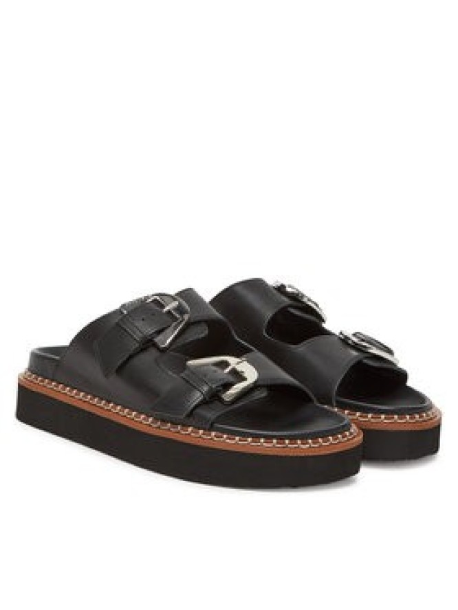 Coccinelle Klapki E4 SOF 17 03 01 Czarny